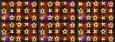 Tomurcukları çiçek olan sevimli bir çiçek deseni. Raster illüstrasyonu. Eski usul. Raster. Kumaş, tekstil, duvar kağıdı baskısı için. Taslak arkaplan.