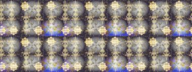 Kar tanesi süsü Raster illüstrasyonu. Gri, nötr ve bej renkli kar tanesi süsü. Kar taneleri izole edildi. Güzel süs eşyası..