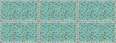 Raster. Kumaş, kağıt, ambalaj kâğıdı ve duvar kağıdı tasarımı için harika bir arka plan. Kusursuz. Kelebek desenli maviler.