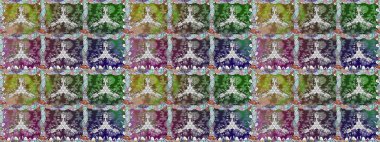 Karalama çiçekleri kusursuz desen. Tarafsız el çizimi desen. Sanat, inspineutral stil çiçekler ve arka plan bırakır. Raster deseni.