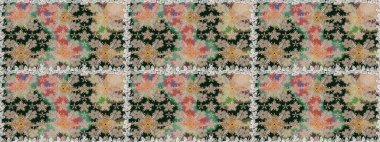 Kullanılabilir Tekstil, tebrik kartı, boyama kitabı, telefon durumda yazdırma için. Hint çiçek desenli madalyon desen. Raster kına dövme tarzı. Etnik Mandala süsleme.