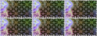 Yumuşak fayans. Klasik çiçek desenli. Sarma, tekstil ve duvar kâğıdı için kusursuz çiçek arkaplanı. Raster 'ın taze dokusu. Yumuşak pamuk tasarımı.