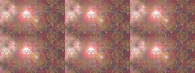 Çiçek ve yapraklı çiçek deseni. Küçük çiçekli şirin bir desen. Raster illüstrasyonu.