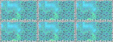 Mavi, şirin arka planda kelebekler. Kağıt, kumaş ve ambalaj için uygun. Kusursuz desen. Raster..