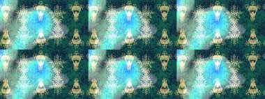 Renk arka plan üzerinde izole soyut kar taneleri ile düz tasarım. Raster kar taneleri arka plan. Kar tanesi renkli desen. Raster resim. Snowflakes desen.