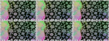 Çiçek desenli raster, gri ve nötr çizgi grafik desenli soyut raster arkaplan. Modern stil dokusu.