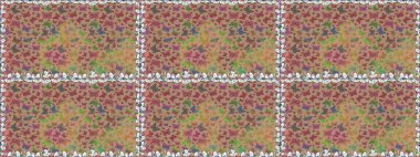 Bej arka planda izole edilmiş web tasarımı için renk çizgisi raster seti. Kelebek. Kusursuz..