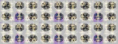 Raster illüstrasyonu. Renkli kristal kar tanesi.