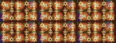 Kar taneli bir renk. Raster Noel soyut renkli arka plan ve tatlı kar tanesi. Raster illüstrasyonu.