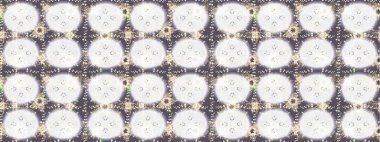 Tarafsız, gri ve bej renkli kar taneleri. Renkli arka planda izole tatlı kar taneleri. Raster illüstrasyonu.