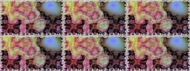 Düz Çiçek Elementleri Tasarımı. Çiçeksiz desenli arka plan, yaz çiçekleri. Renkli Bahar Temalı Kusursuz Arkaplan. Tarafsız renklerde çiçekler.