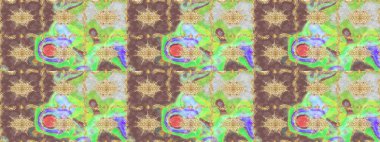 Tarafsız renklerde altın çiçekli eskiz deseni. Senin tasarımın için, duvar kağıdı. Raster geometrik arka plan. Altın renkli çizim çizimi.