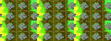 Millefleur 'lar. Tekstil, kumaş, kapaklar, duvar kağıtları, baskı, naylon, koleksiyon defteri, örgü, dekupaj için güzel bir eskiz. Oldukça eski bir besin torbası deseni, küçük, çiçekler.