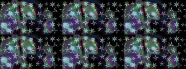 Klasik çiçek desenli. Yumuşak fayans. Paketleme, tekstil, duvar kâğıdı için çiçek eskizi. Raster 'ın taze dokusu. Yumuşak pamuk tasarımı.