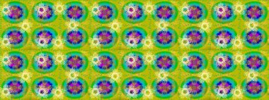 Kar tanesi süsleme deseni. Kar taneleri arka planda. Renkli arka planda izole edilmiş kar tanelerinin düz tasarımı. Kar taneleri deseni. Raster illüstrasyonu.