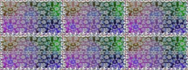 Gri kıvırcık çiçekler gri renkte şekillenir. Raster illüstrasyonu. Klasik çiçek tasarım elementleri.