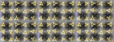 Soyut mandala veya kaprisli kar tanesi içini kaplamak sanat çizmek. Renkli arka plan üzerinde izole sevimli kar taneleri. Raster illüstrasyon.