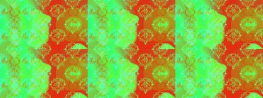 Bahar çiçekli, dikişsiz, sevimli çiçek deseni. Güzel kumaş deseni. Raster illüstrasyonu.