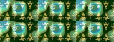 Örtü, poster, tişört ya da dövme için şablon. Yetişkin sanat terapisi için kış boyama sayfaları. Raster illüstrasyonu. El yapımı stres önleyici kar tanesi..