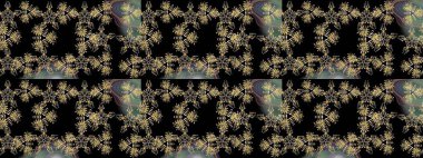 Kar taneli siyah ve kahverengi renkler. Raster Noel soyut renkli arka plan ve tatlı kar tanesi. Raster illüstrasyonu.