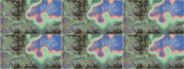 Vadinin çiçekleri tarafsız renklerde. Çiçekler. Soyut etnik raster pürüzsüz desen.