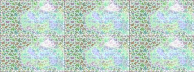 Raster illüstrasyonu. Kusursuz. Kağıt, kumaş, ambalaj kağıdı ve duvar kağıdı tasarımı için güzel bir arka plan. Güzel kelebek resimlerini renklendir.