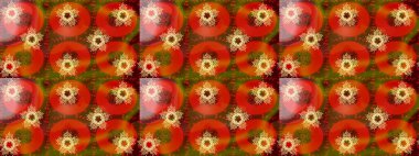 Elle çizilmiş kartanesi karalaması. Yılbaşı kış tasarımı için renkli kar taneleri. Raster illüstrasyonu.