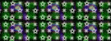 Altın element mavi, yeşil ve gri renklerde. Davetiyeler, kartlar, web sayfası için Raster illüstrasyon. Doğu tarzı element. Tasarım şablonu için çizgi çizimi sınırı. Altın çizgili çiçek dekoru.