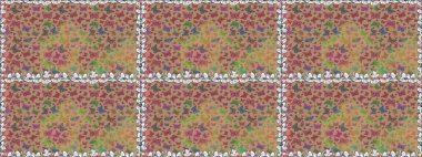 Bej arka planda izole edilmiş web tasarımı için renk çizgisi raster seti. Kelebek. Kusursuz..