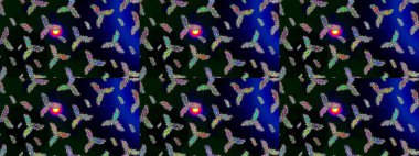 Kar Taneleri Karalamaları. El çizimi Noel Raster illüstrasyonu. Yeni Yıl Dekoratif Kar Taneleri Arkaplanı.
