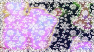 Raster illüstrasyonu. Tarafsız renklerde çiçekler. Küçük çiçekte sevimli çiçek deseni var..