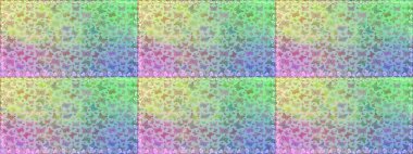 Yazdırmayı tekrarla. Raster illüstrasyonu. Sonsuz. Tarafsız ve mavi suluboya kelebeklerinde şeffaf deniz mavisi desenli pürüzsüz bir arka plan..