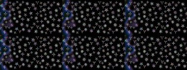 Miles Fleur, süslü püslü bir süs. Eskiz geçmişi. Tomurcukları papatya çiçekleri olan sevimli bir çiçek deseni. Kumaş, tekstil, duvar kağıdı baskısı için. Eski usul. Raster illüstrasyonu.