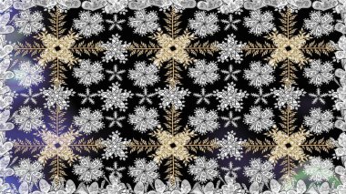 Kusursuz çiçek deseni. Raster illüstrasyonu. Asya tekstil tarzında. Güzel kumaş deseni. Renkli Bahar Temalı Kusursuz Arkaplan. Düz Çiçek Elementleri Tasarımı.