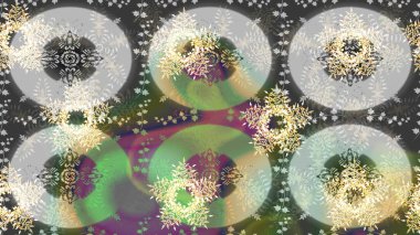 Gri renkli çiçekler. Düz Çiçek Elementleri Tasarımı. Raster illüstrasyonundaki çiçek desenli çizim. Renkli Bahar Teması çizim şablonu.