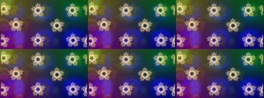 Raster Noel soyut renkli arka plan ve düşen kar tanesi. Kar tanesi arka planı. Raster illüstrasyonu.