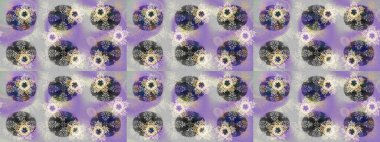 Raster illüstrasyonu. Soyut kar taneleri arkaplanda izole edilmiş düz dizayn. Kar taneleri deseni. Raster kar taneleri arka planda. Kar tanesi renkli desen.