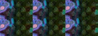 Güzel, parlak, pürüzsüz kumaş, tuval. Çiçek çelengi. Raster illüstrasyonu. Desen, çizim, çiçek sınırı. Eski moda arka plan. Kıvırcık, parlak örgü.