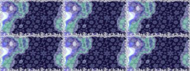 Botanik kusursuz desen. Suluboya etkisi. Organik elementler. Raster deseni.