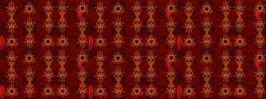 Kar taneli kırmızı, siyah ve kahverengi renkler. Raster Noel soyut renkli arka plan ve tatlı kar tanesi. Raster illüstrasyonu.