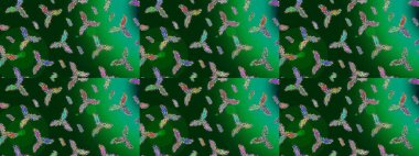 Kar taneleri tasarımı. Son moda kar taneleri ve elementler onun kartlarını gösteriyor. Harika tasarım posteri, kapak resmi, mavi, yeşil ve nötr renkte kart tasarımı. Retro biçim dokusu, soyut kış elementleri.