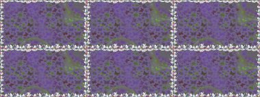 Kumaş, tekstil, baskı ve davetiye için arka plan. Suluboya soyut parlak desenli kelebek kanatları, retro renkler. Mor renkli resimler.