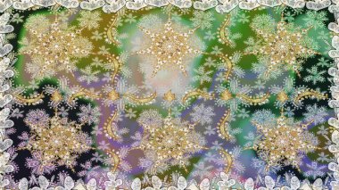 Tarafsız renklerde kusursuz desen. Raster altın pürüzsüz desen. Kusursuz altın desenli bukleler. Doğu tarzında altın elementler arabesk.