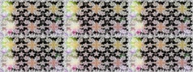 Tekstil, kumaş, kapaklar, duvar kağıtları, baskı, naylon, yapıştırma, örgü, dekupaj için çiçeksiz arkaplan. Küçük nötr çiçeklerdeki oldukça eski bir besin torbası deseni.