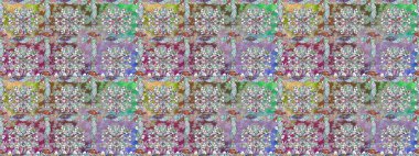 Raster güzel kumaş deseni. Soyut zerafet çiçek arka plan ile seamless modeli.