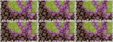 Tebrik kartı geçmişi, boyama kitabı, arkaplan ve tekstil için kullanılabilir. Raster Henna tarzı. Etnik Mandala havlusu. Sınır Kızılderili çiçekli paisley patten. Kusursuz süs izi..