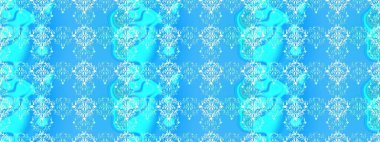 Raster illüstrasyonu. Tekstil ya da kitap kapakları, imalat, duvar kağıtları, baskı, hediye paketi ve yapıştırma kitabı için çiçeksiz arka plan. Küçük ölçekli çiçeklerdeki basit sevimli desen.