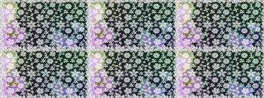 Parlak renkli çiçekleri ve gri renkli yaprakları olan kusursuz çiçek desenleri. Modern çiçek arkaplanı. Moda baskıları için zarif bir şablon. Halk stili.