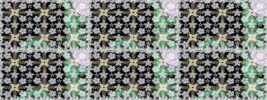 Çiçekli bahar çiçekleri. Motley illüstrasyonu. Küçük renkli çiçekler. Küçük çiçekte güzel bir desen. Moda baskıları için zarif bir şablon.