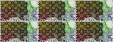 Modern gelişim, gri raster arka plan duvar kağıdı çizimi, klasik çizgi, desenli desenli çiçekler, çiçekli süsler. Çiçekli el, pürüzsüz desen..